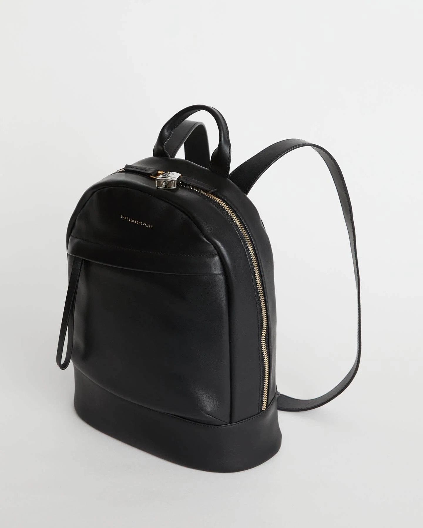 WANT Les Essentiels - SAC À DOS Mini PIPER EN cuir - Noir