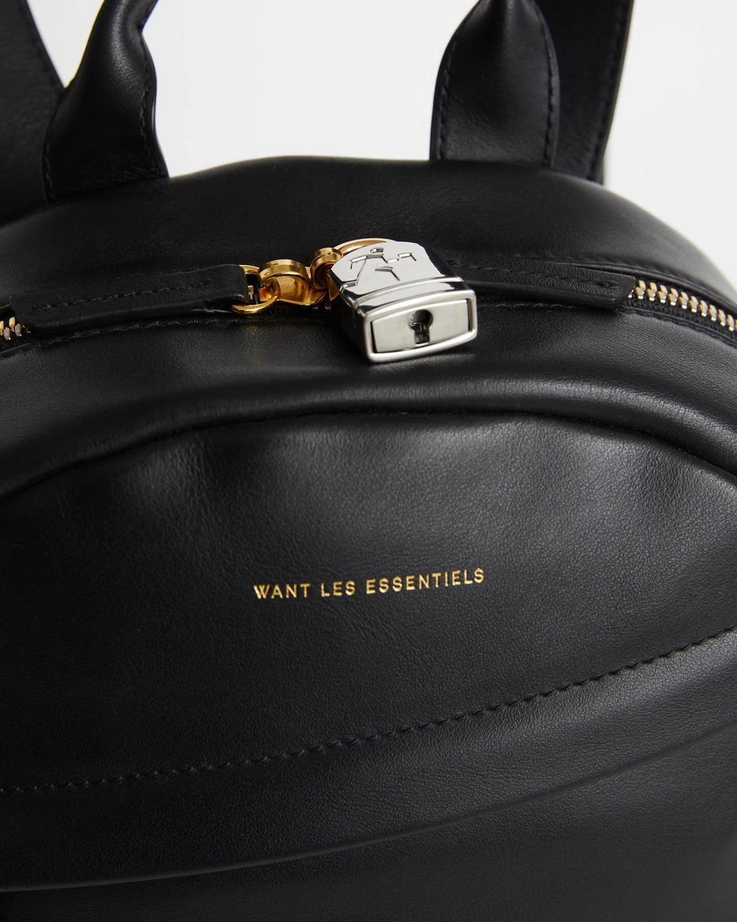 WANT Les Essentiels - SAC À DOS Mini PIPER EN cuir - Noir