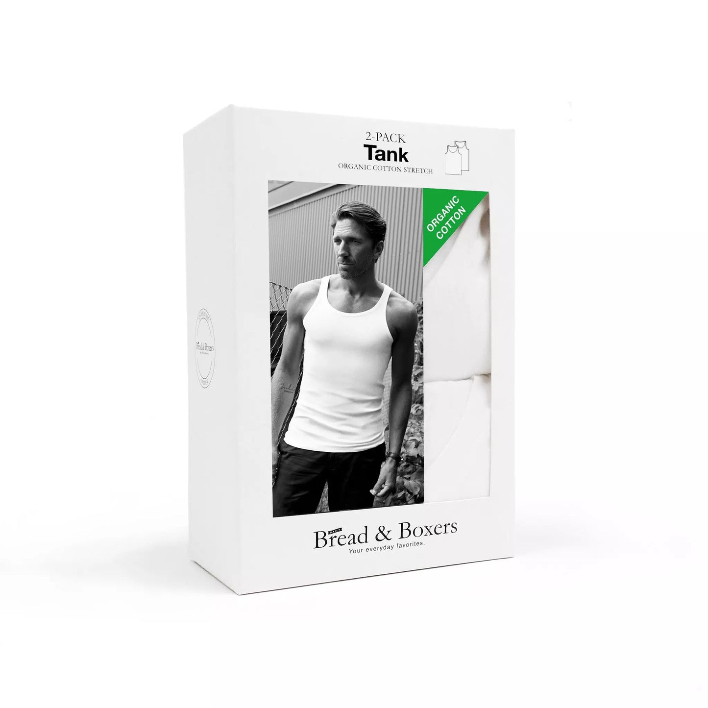 Bread & Boxers - Pack of 2 tank tops - White
