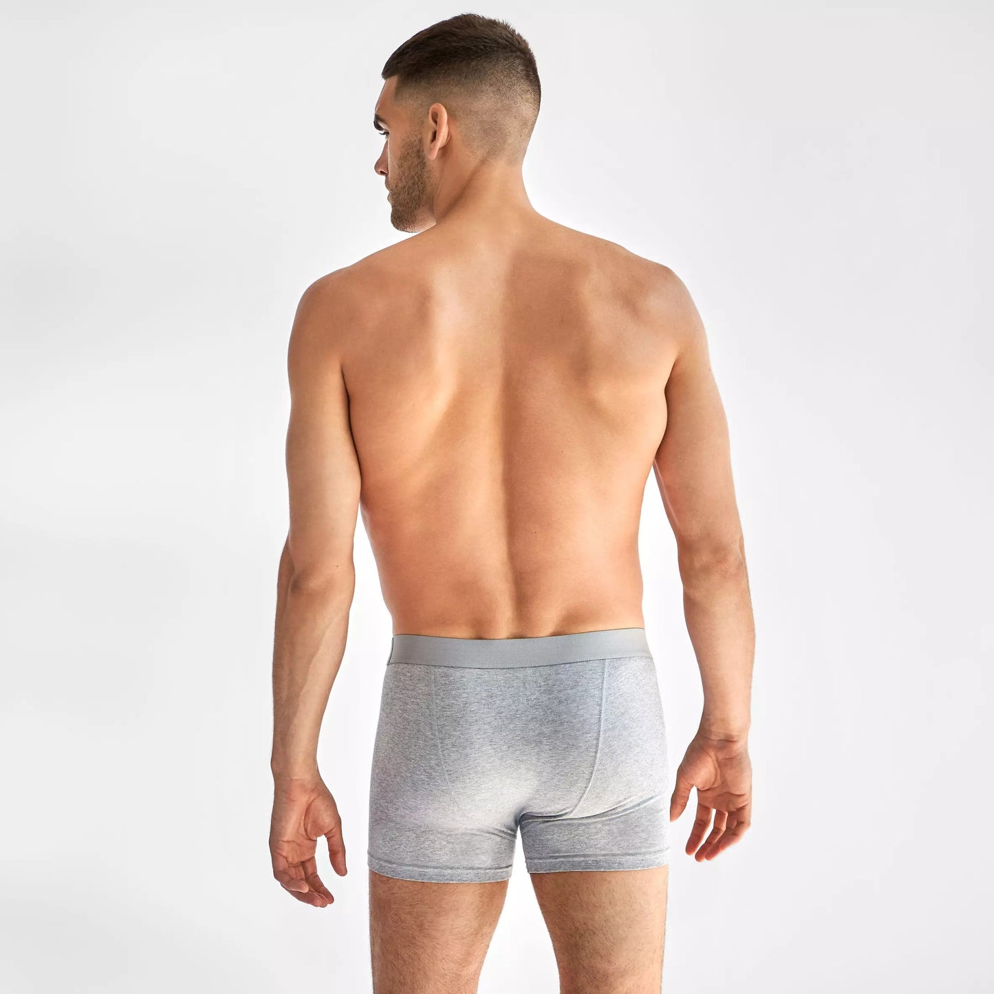 Bread & Boxers - Paquet de 3 Boxer- Gris