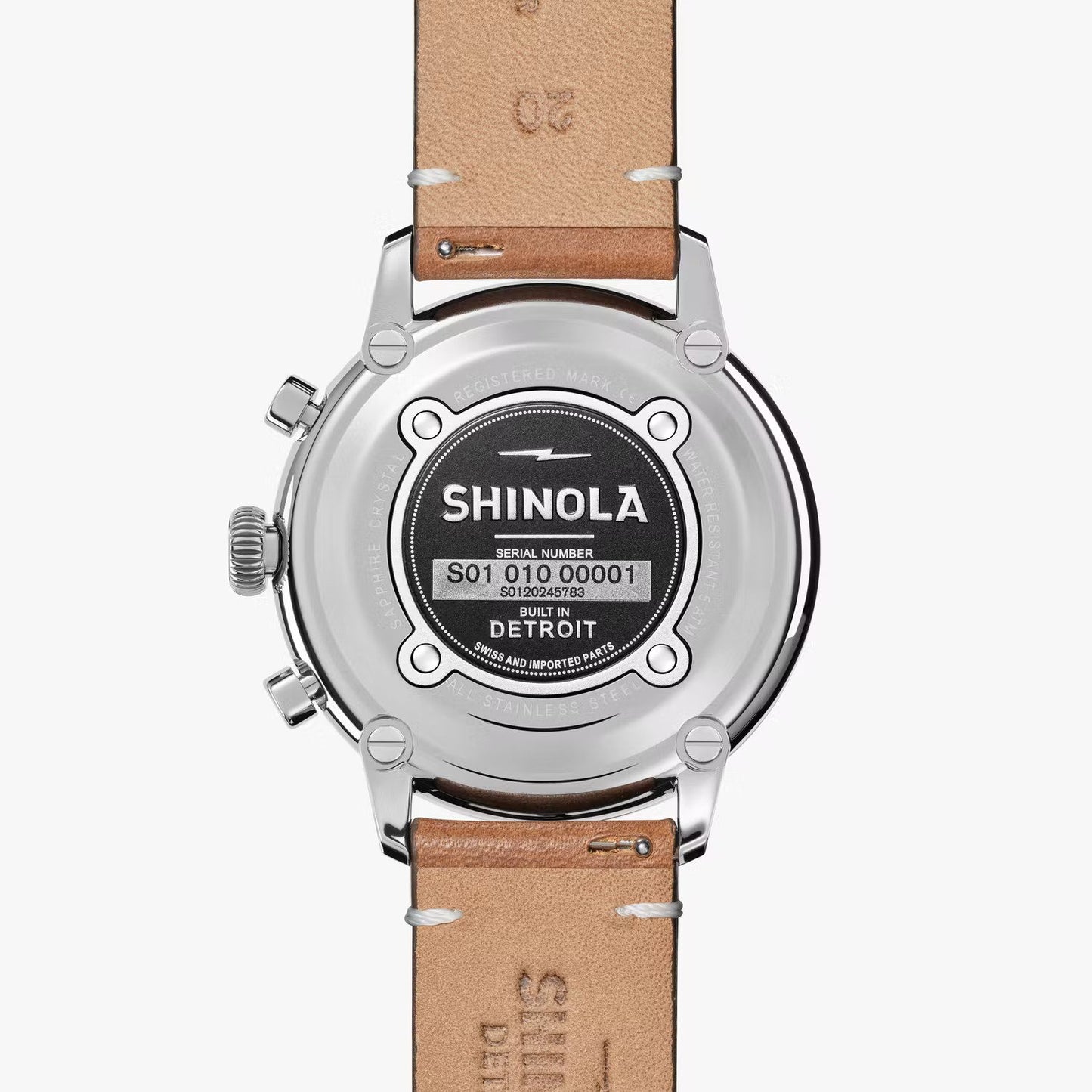 SHINOLA - The Traveler 42MM - Whiskey