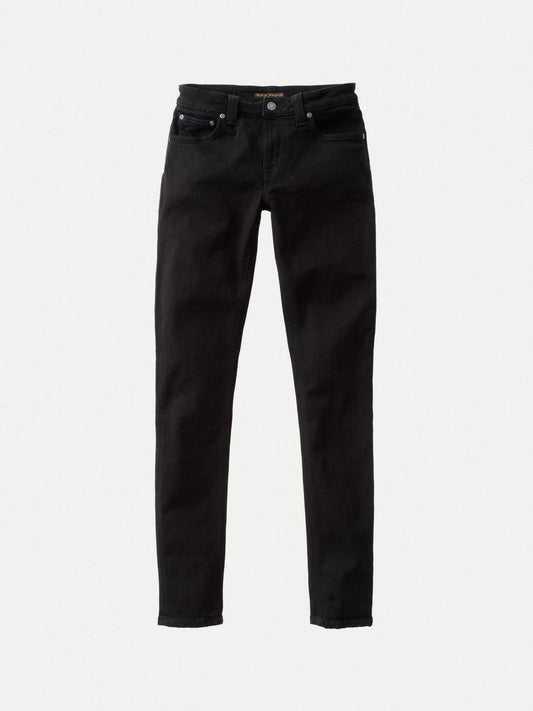 Nudie jeans - Skinny Lin jeans - black black