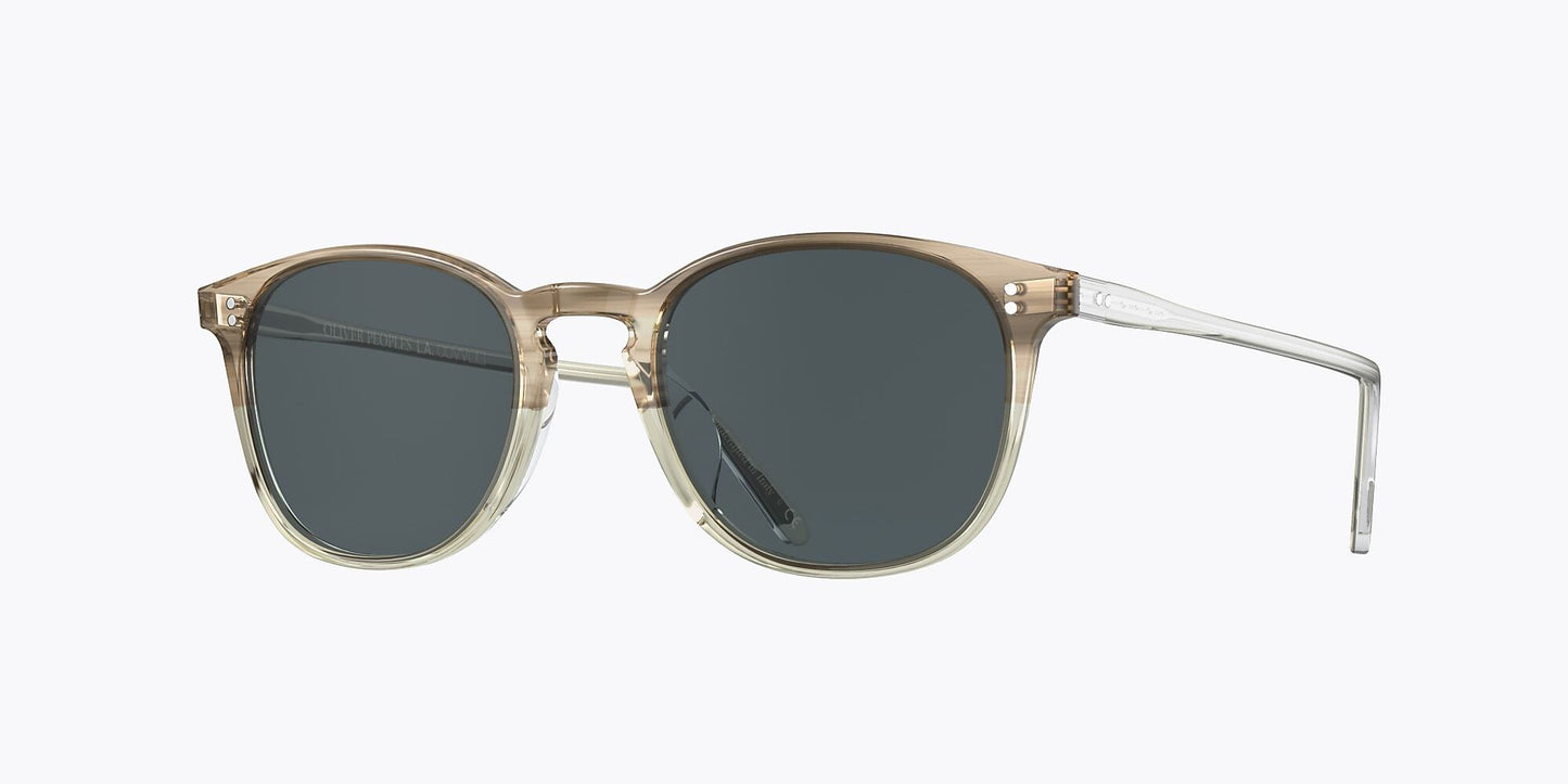 Oliver Peoples - lunettes de soleil "Finley Vintage Sun" - militaire Vsb / lentilles bleu
