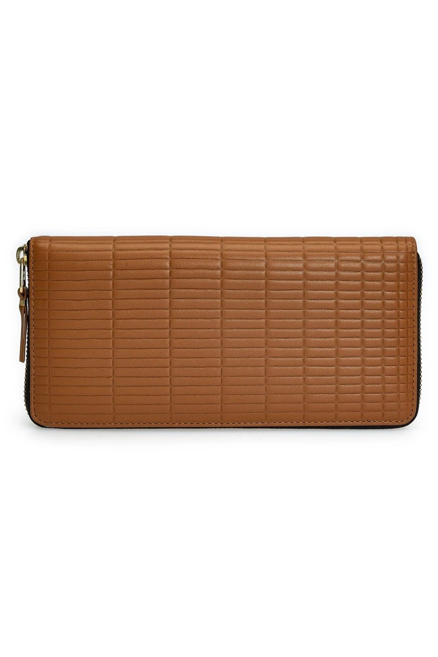 Comme des Garçons - ''Brick line'' long wallet - Tan