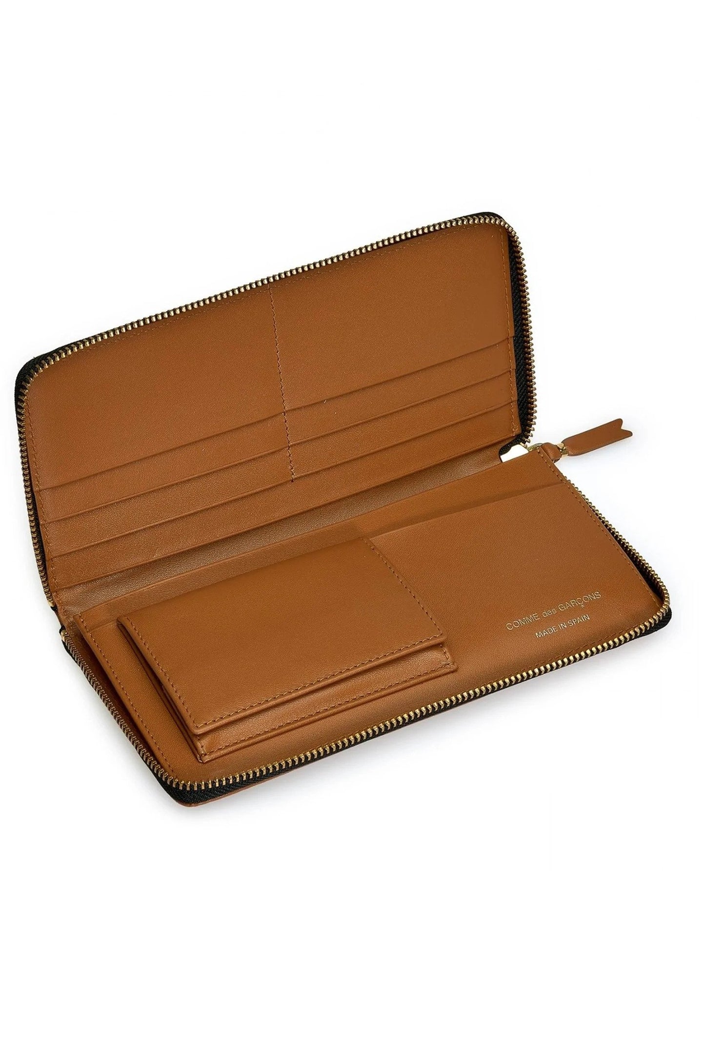 Comme des Garçons - ''Brick line'' long wallet - Tan