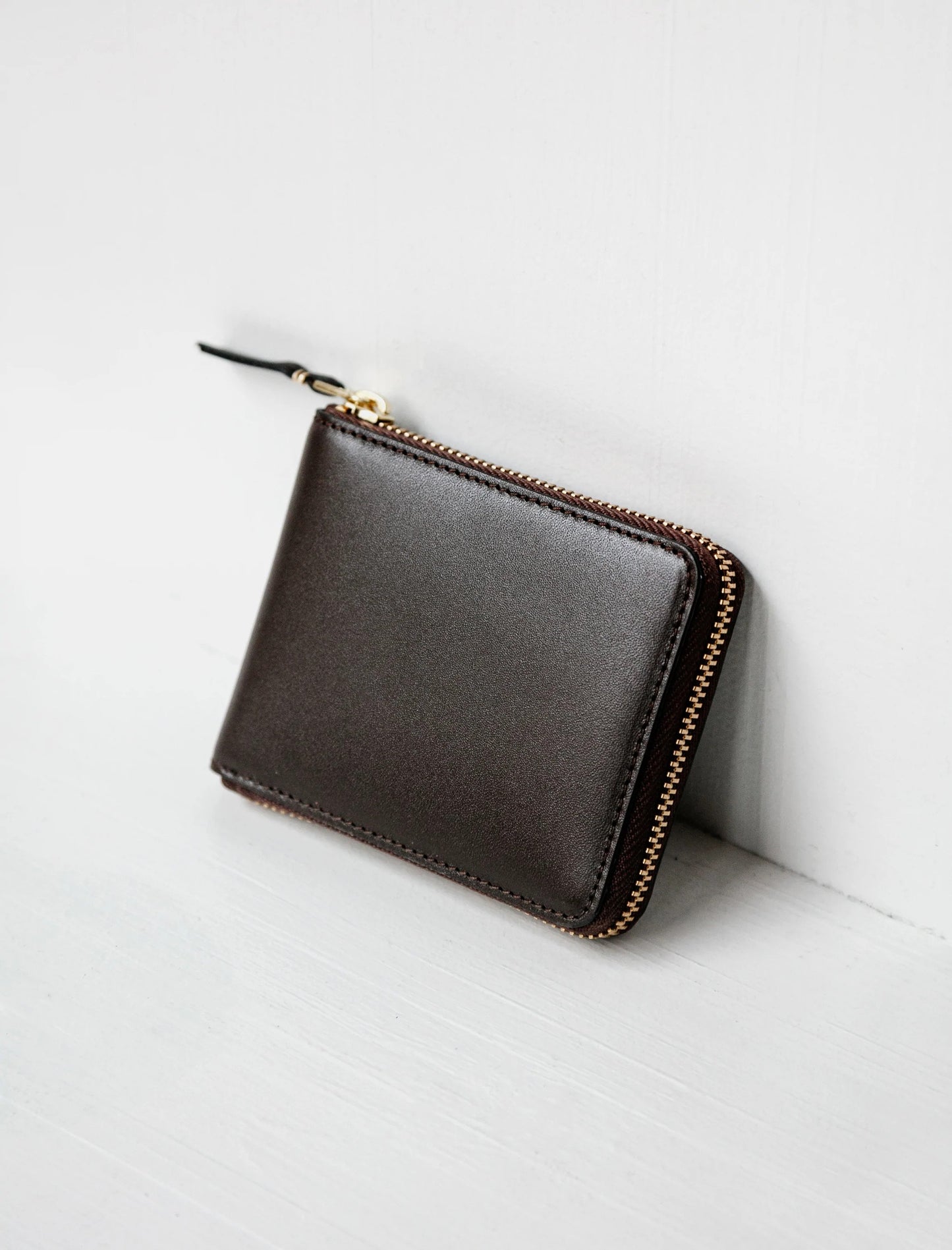 Comme des Garçons -Bifold Card Holder- Brown