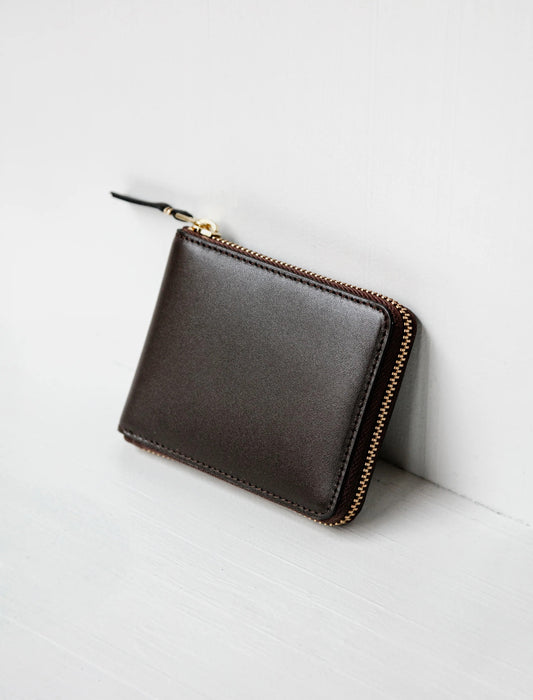 Comme des Garçons -Bifold Card Holder- Brown
