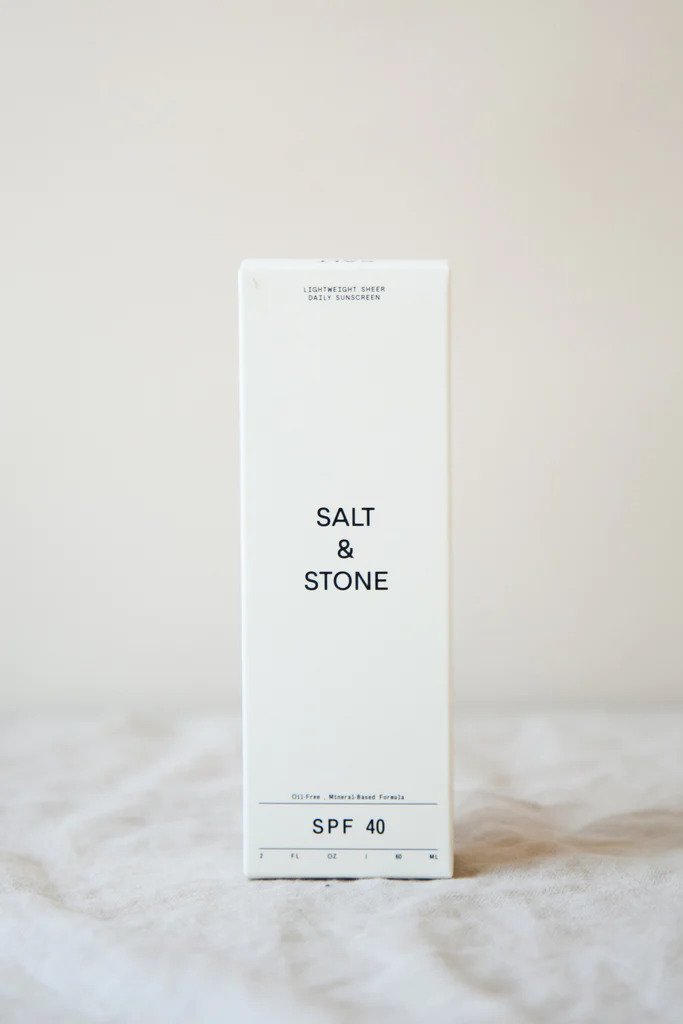 Salt & Stone - Écran solaire quotidien léger et translucide - FPS 40