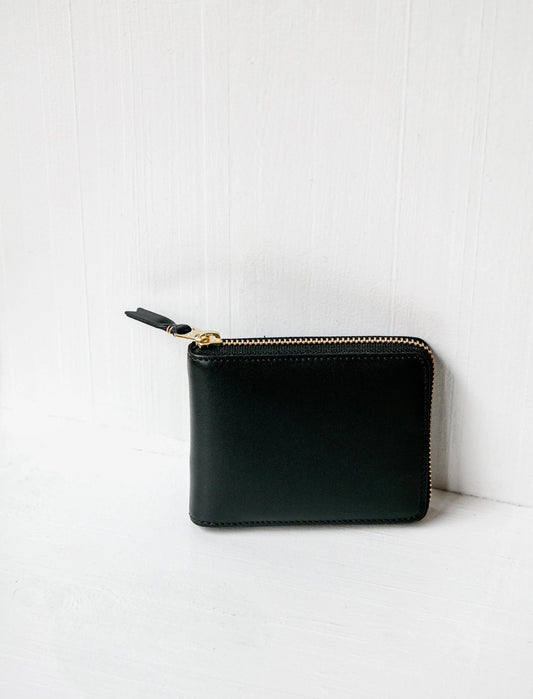 Comme des Garçons - 3-Fold Zipped Wallet - Black