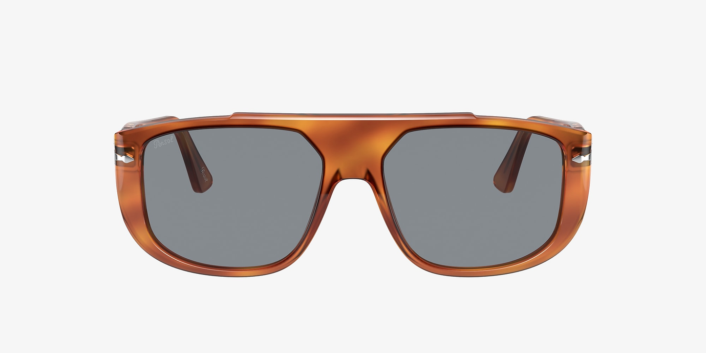 Persol - Lunettes de soleil PO3261S - Terra di Siena/Bleu