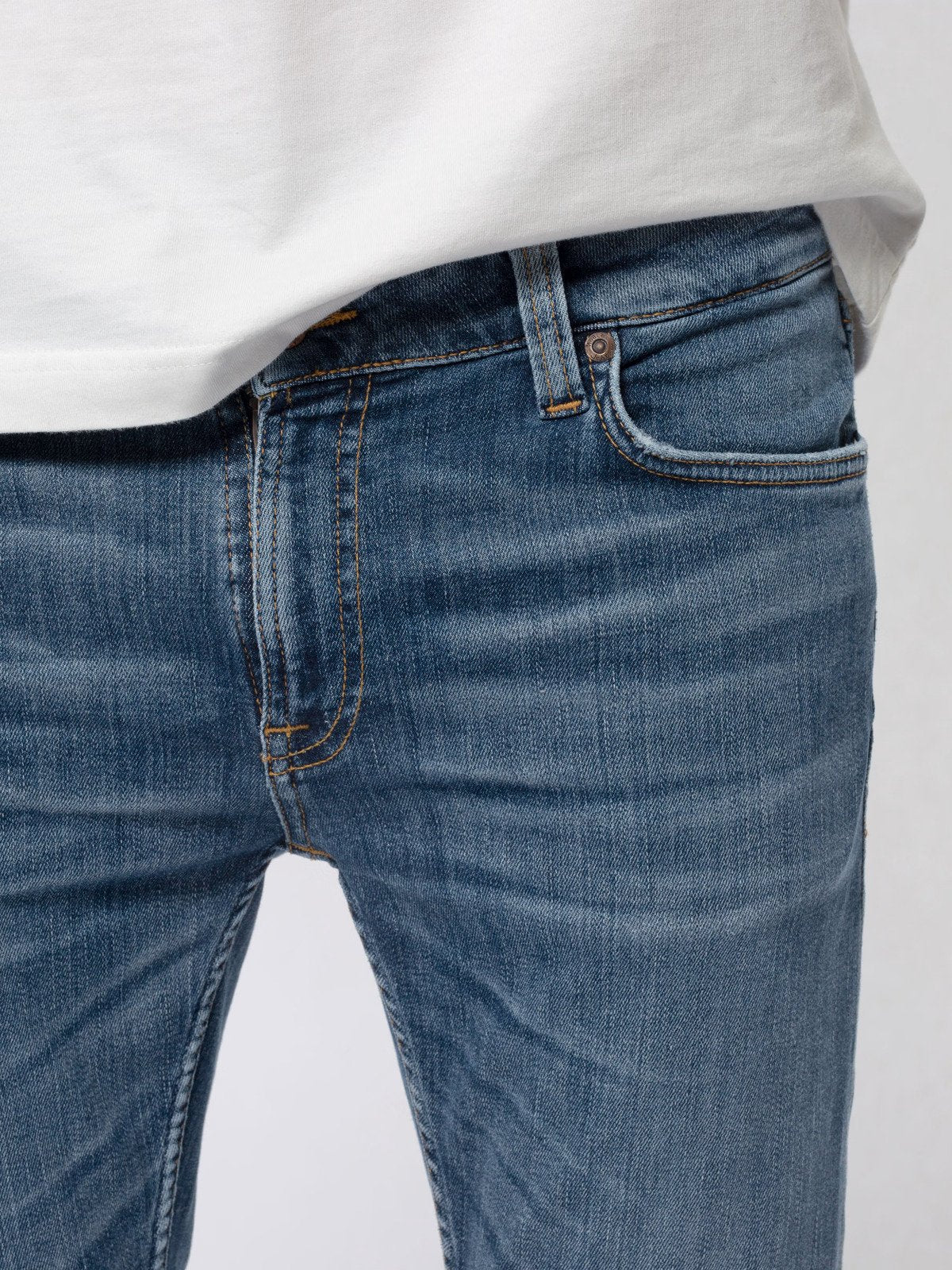 NUDIE JEANS | Jean "SKINNY LIN" - Bleu Marine Foncé