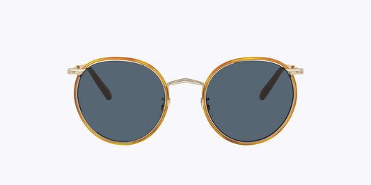 Oliver Peoples Casson  - Silver Soft Gold Amber / Blue