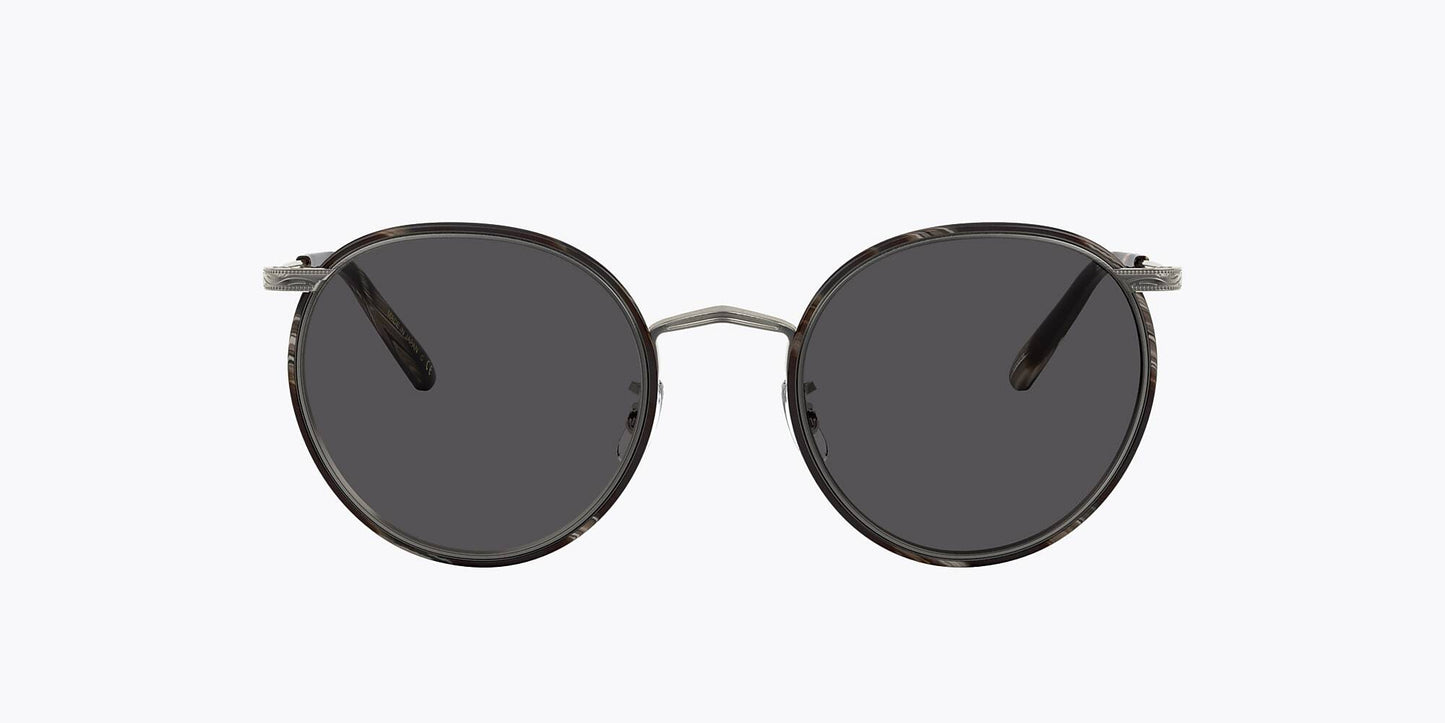 Oliver Peoples Casson  - Pewter Black Horn / Carbon Grey