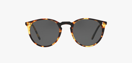 Oliver Peoples - O'malley SUN - Noir mat foncé vintage + lentille Polar gris foncé