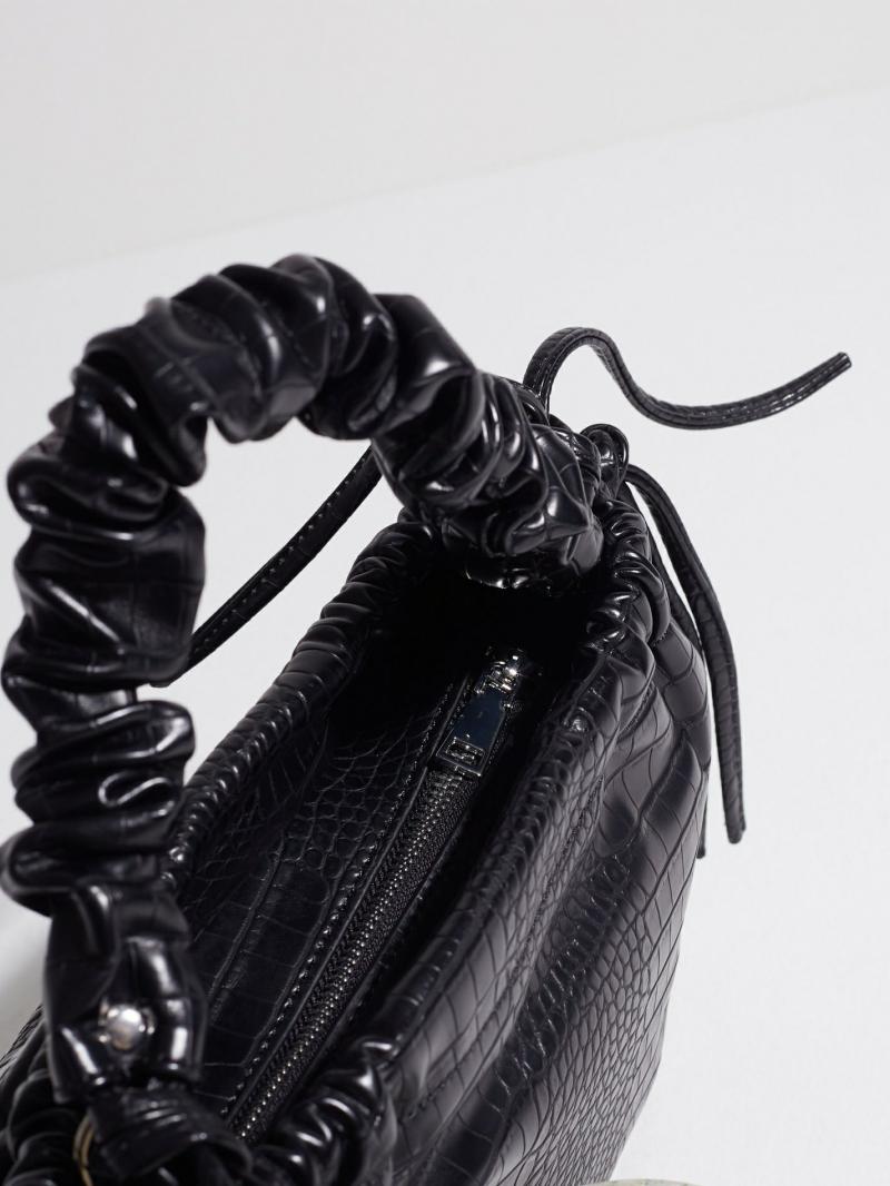 HVISK - Le sac Arcadia Matte Croco - Noir