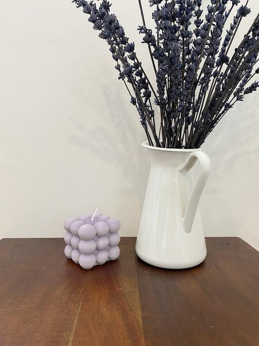 Art de Vivre - Bougie parfumée lilas  - couleur Lavande