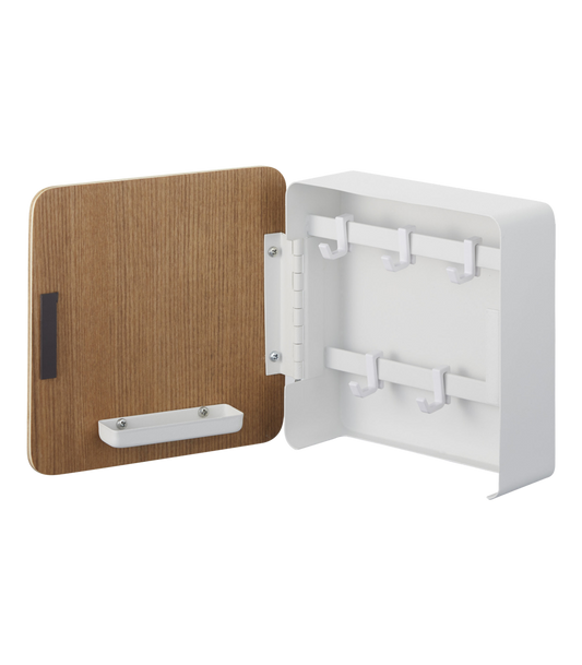 Yamazaki | Armoire à clés magnétiques - Acier + Bois