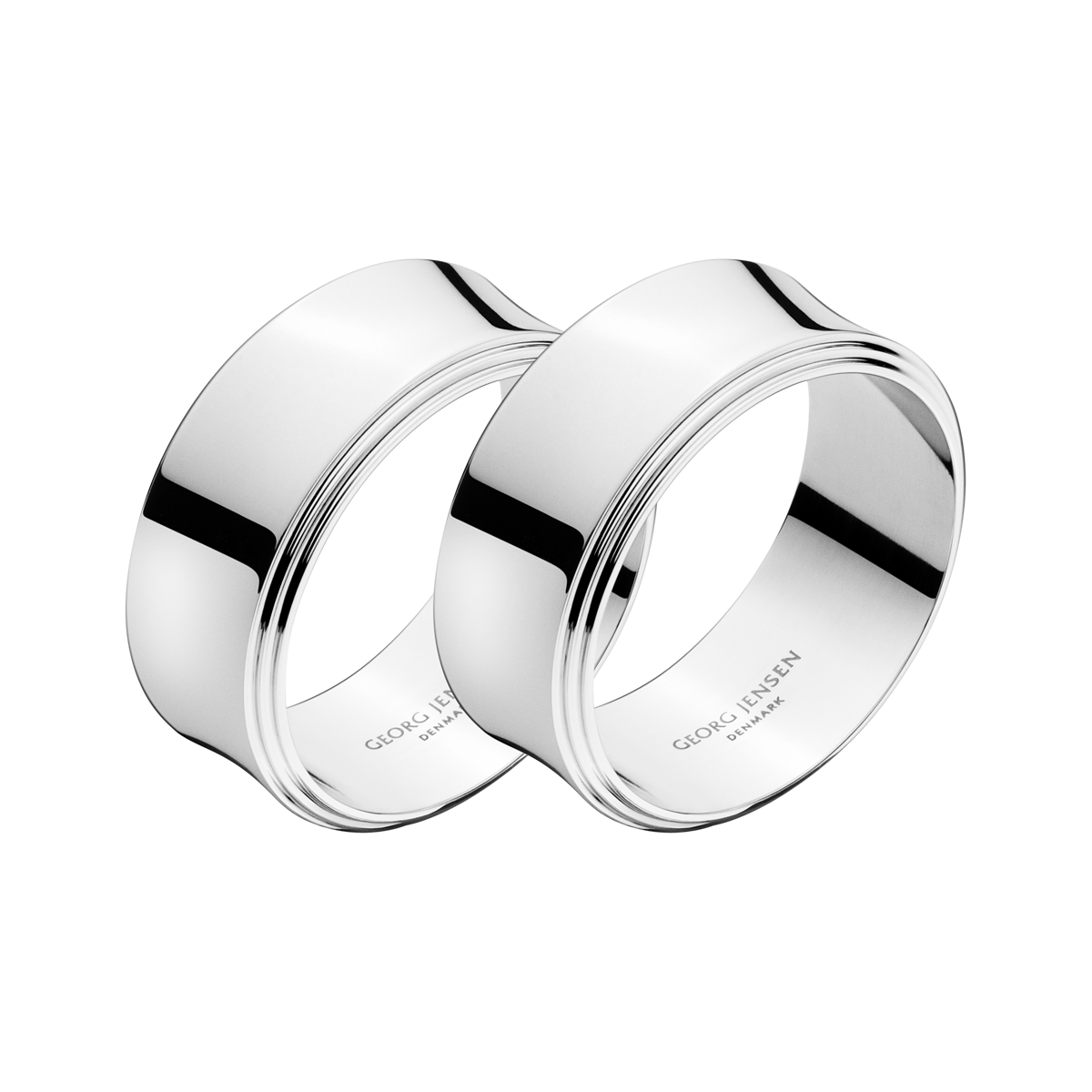 Anneaux pour serviette Pyramid - Georg Jensen