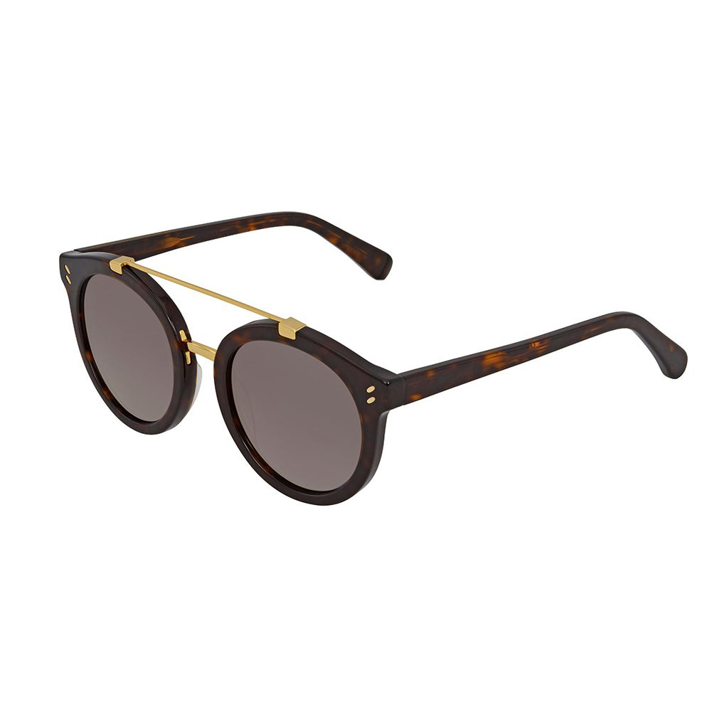 Stella McCartney - Lunettes de soleil - brun foncé