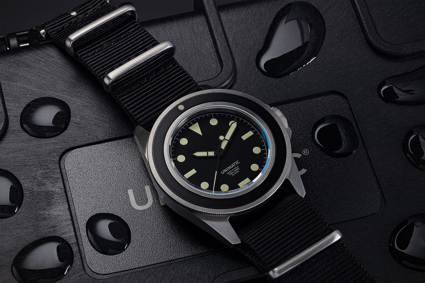 Unimatic - UC1 - Noir/Argent