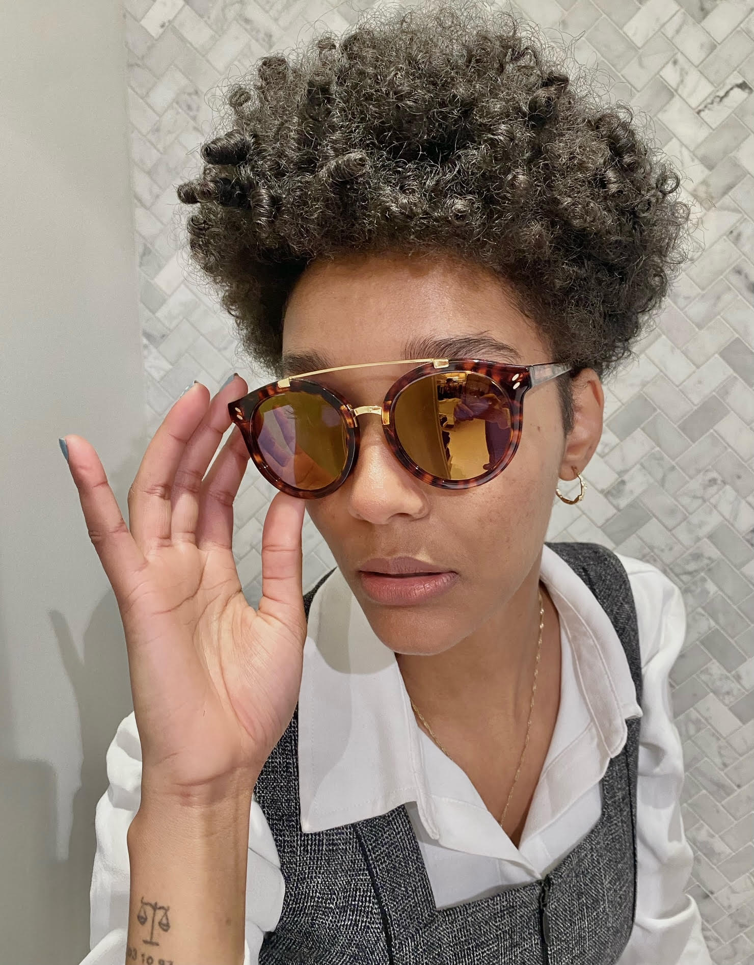 Stella McCartney Sunglasses dark brown – boutiquetozzi