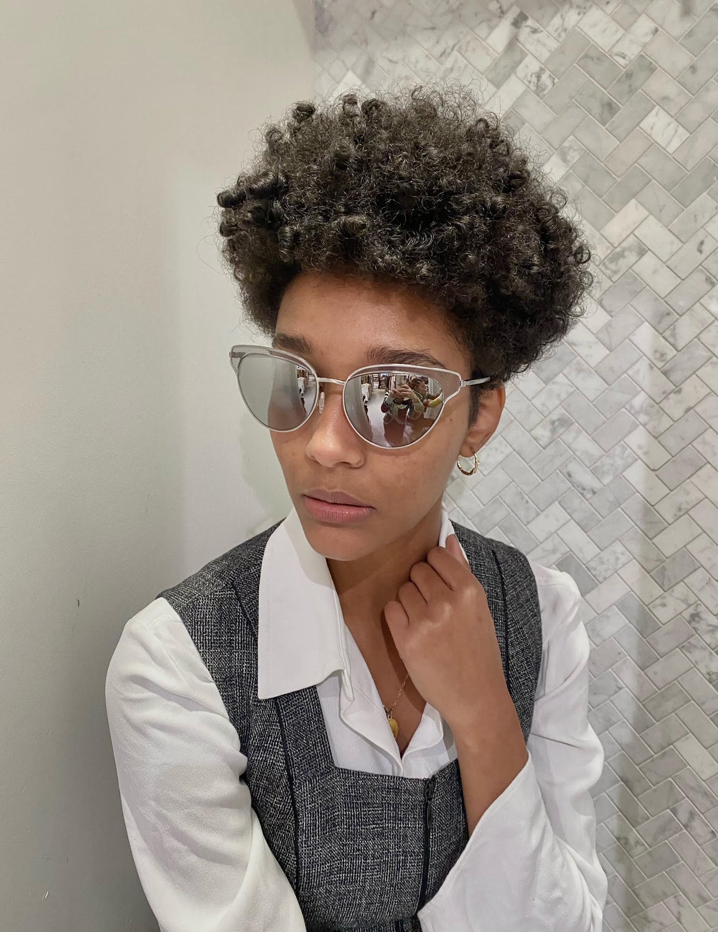 Oliver Peoples - Josa - Transparent et Brun