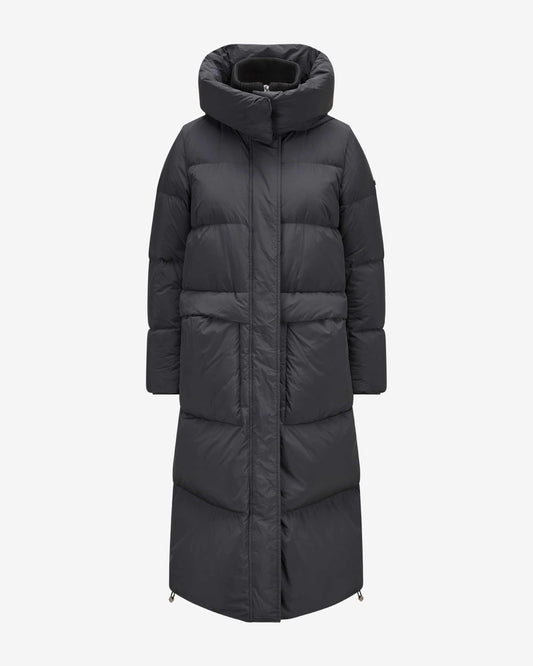 DUNO | Manteau long "Fully" - Noir