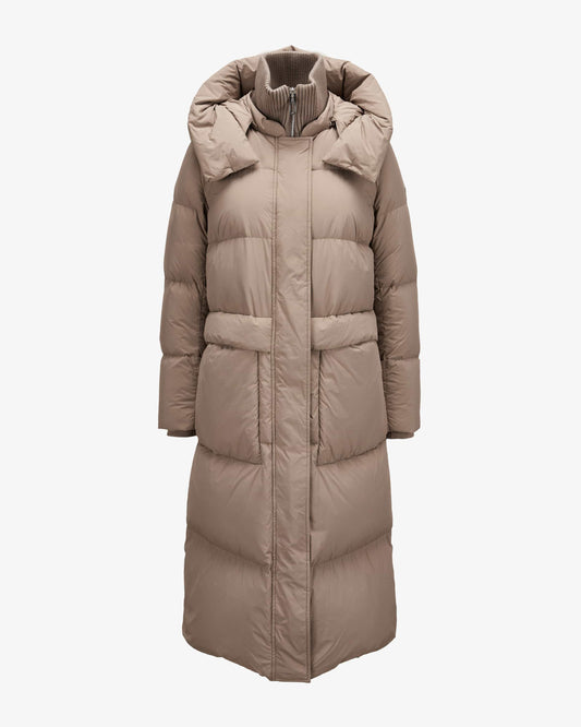 DUNO | Manteau long "Fully" - Taupe