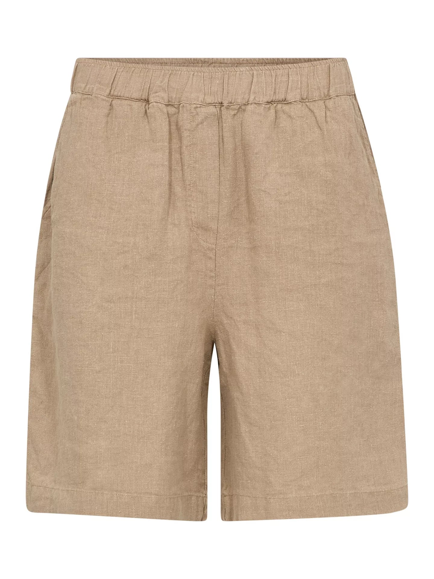 MOS MOSH | Shorts en lin "Emmie"- Chêne