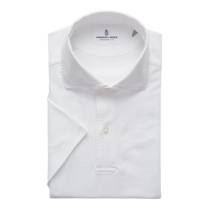Emanuel Berg | Polo ''Pablo'' en jersey - blanc
