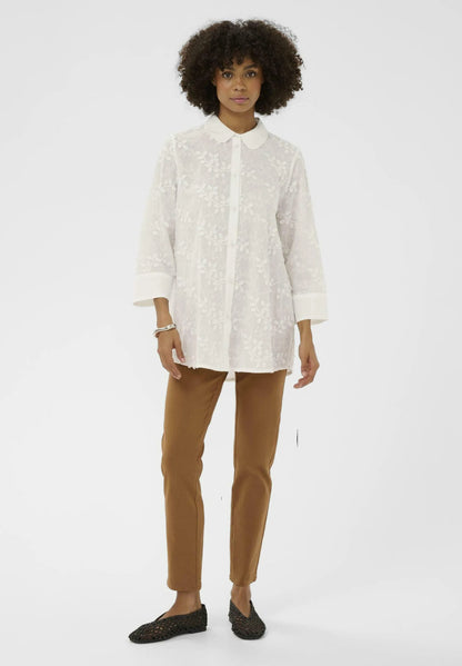 CULTURE |Chemise 'Moni' | Blanche