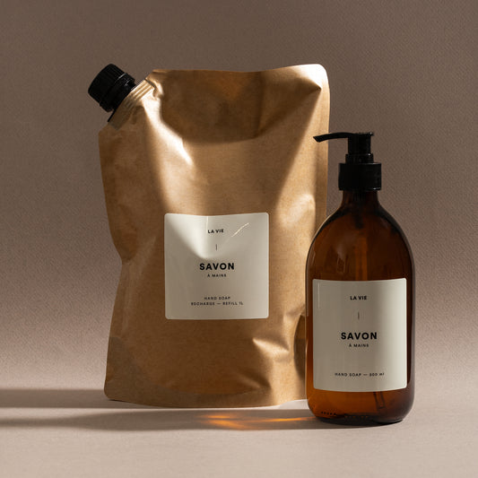 ATELIER LA VIE APOTHICAIRE | Recharge de savon à mains - Lavande Orange