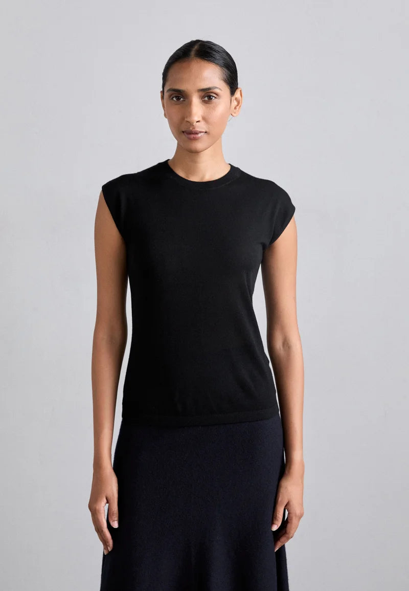 Tiger of Sweden | Haut sans manches en mérinos ''Mariso'' - Noir