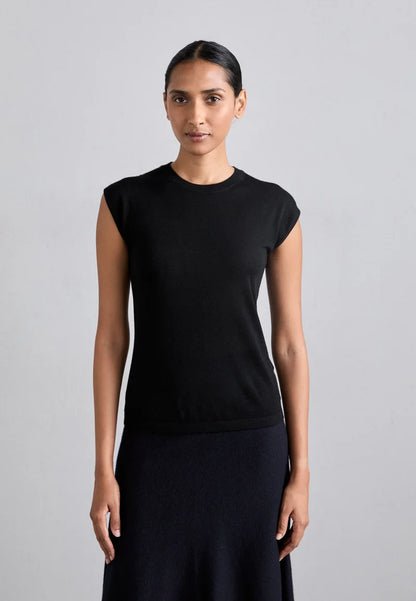 Tiger of Sweden | Haut sans manches en mérinos ''Mariso'' - Noir