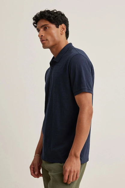 Velvet | Polo "NIKO" - Bleu Marine