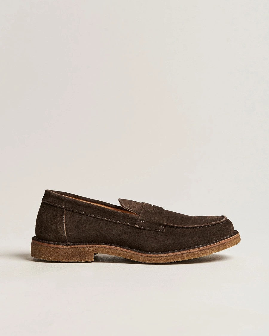 Astorflex | Mocassins en daim ''Mokaflex'' - Marron foncéd