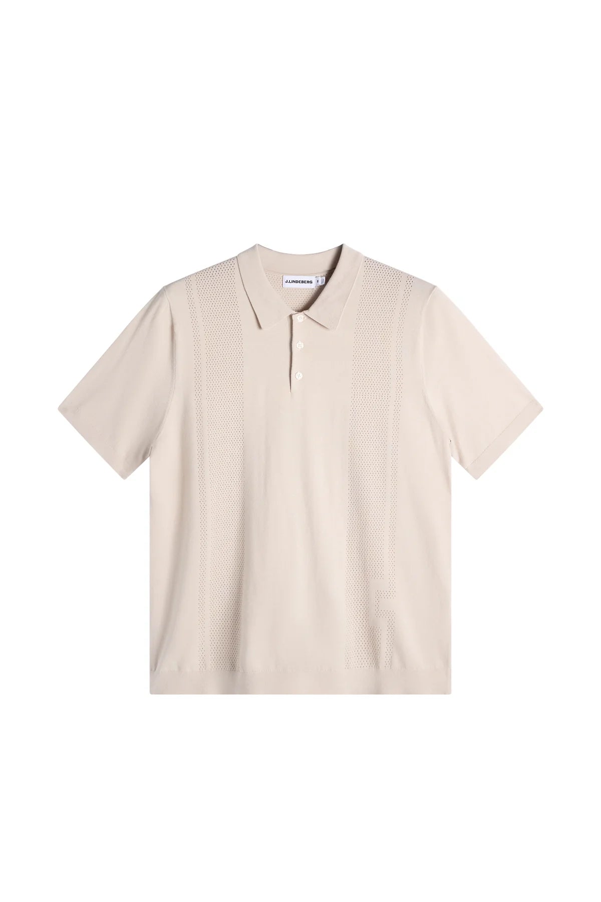 J.Lindeberg | polo à manches courtes "Reymond Knit" - Beige
