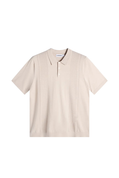J.Lindeberg | polo à manches courtes "Reymond Knit" - Beige