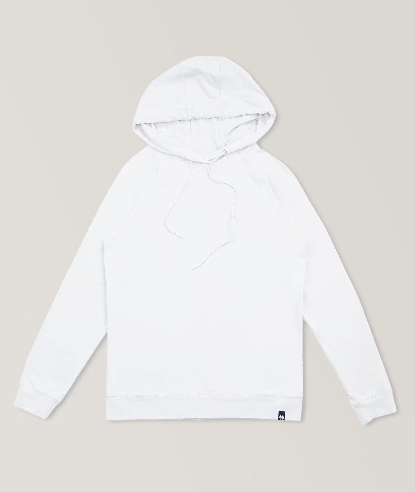 Benson | Pull à capuche en coton Supima ''Laguna'' - Blanc