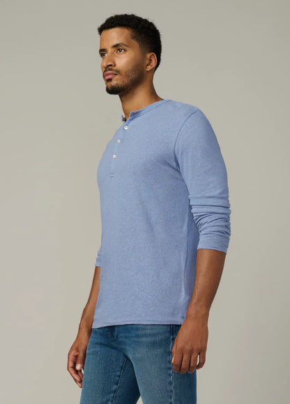 JOE's | Haut Henley à manches longues en lin et coton  - Troposphere
