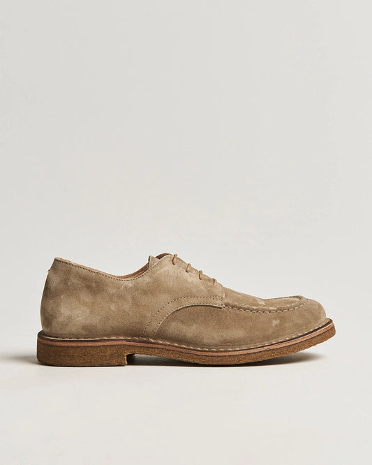 Astorflex | Chaussure derby en daim ''Carlflex'' - Écru