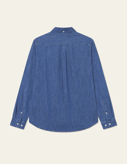 Les Deux | Chemise en denim "Konrad" - Indigo foncé