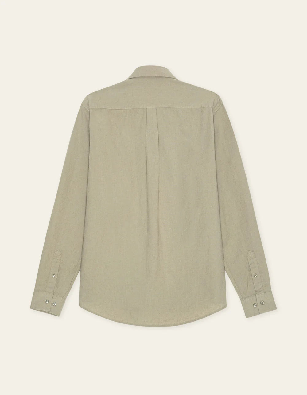 Les Deux | Chemise en coton et lin "Konrad" - Chêne