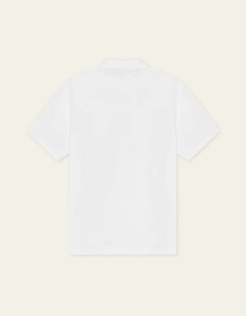 Les Deux | Polo en piqué - Blanc