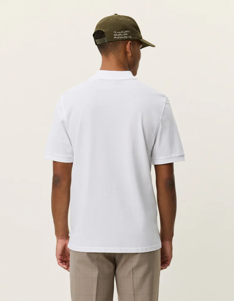 Les Deux | Polo en piqué - Blanc