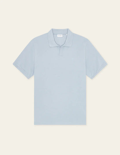 Les Deux | Polo en piqué - Bleu ciel