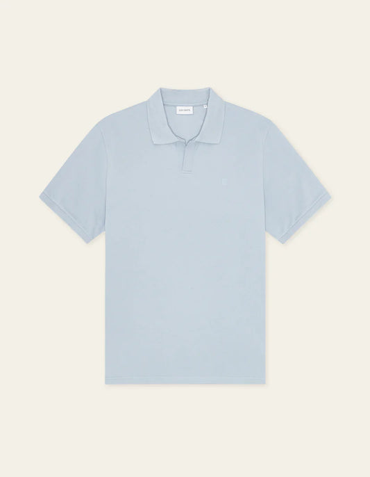 Les Deux | Polo en piqué - Bleu ciel