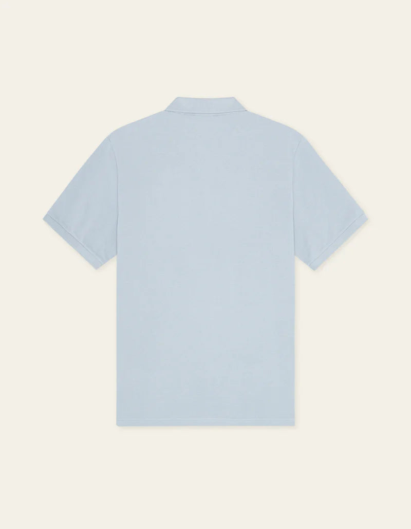 Les Deux | Polo en piqué - Bleu ciel