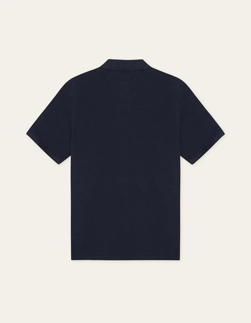 Les Deux | Polo en piqué - Bleu marine