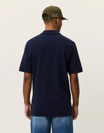 Les Deux | Polo en piqué - Bleu marine